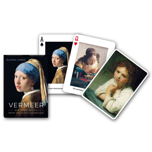 Carti de joc de colectie cu tema "Vermeer"